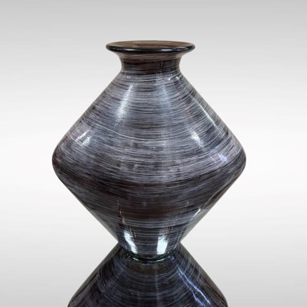 Large Conical Vase Made in Spain