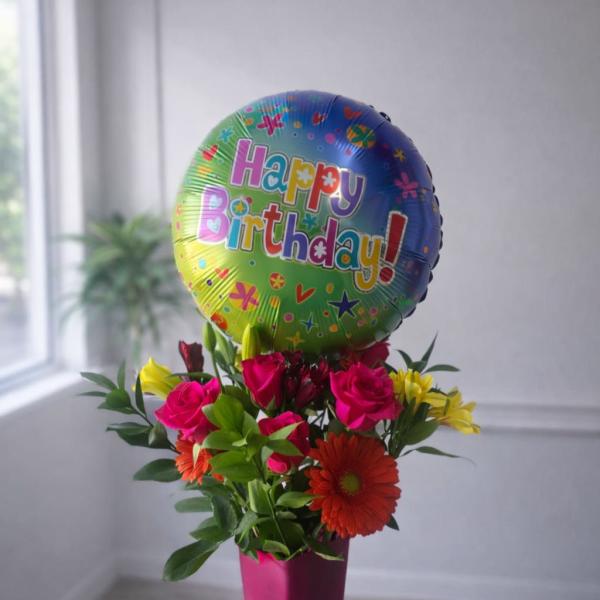 Fuchsia Birthday Bloom