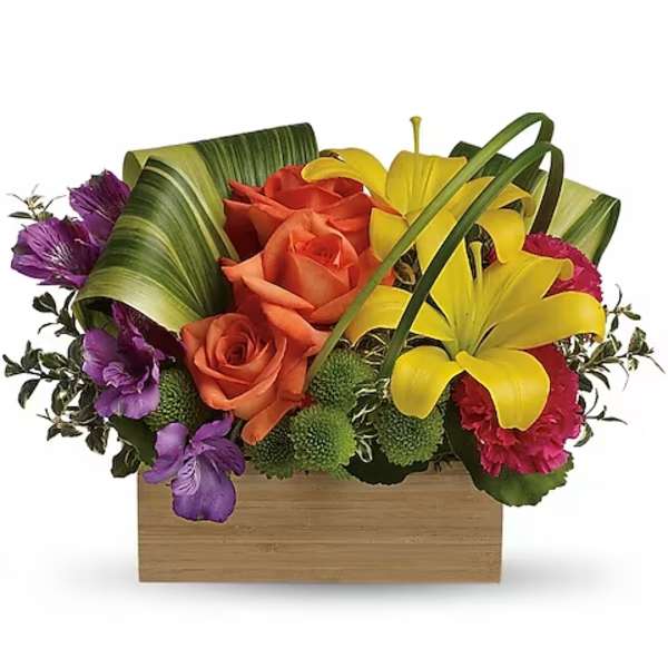 Teleflora's Shades Of Brilliance Bouquet