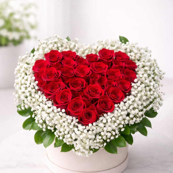 Eternal Love Heart Arrangement