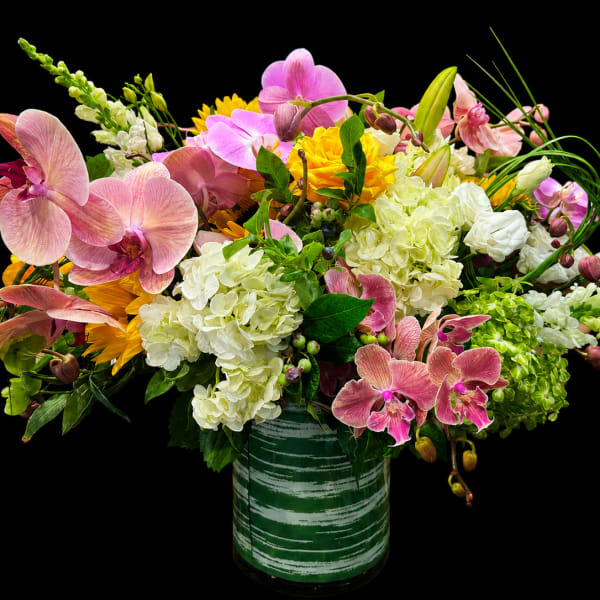 Summer Garden Luxe Floral Arrangement
