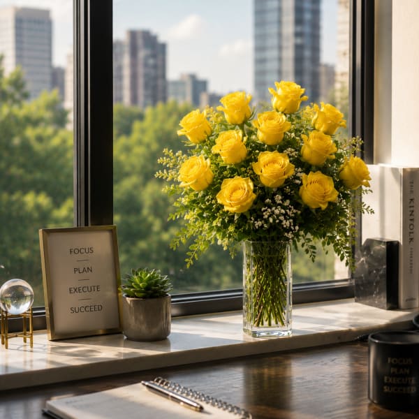 RV12Y Yellow Roses
