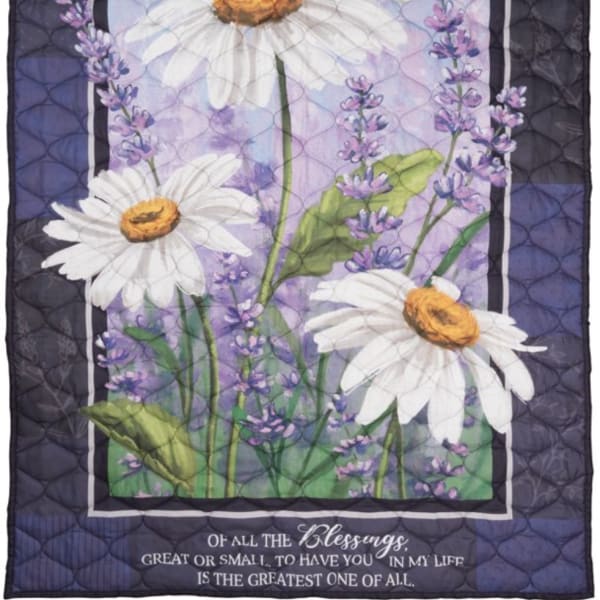 Lavender & Daisy Blessing's Quilt
