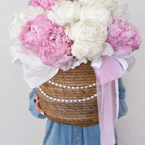 Peony basket