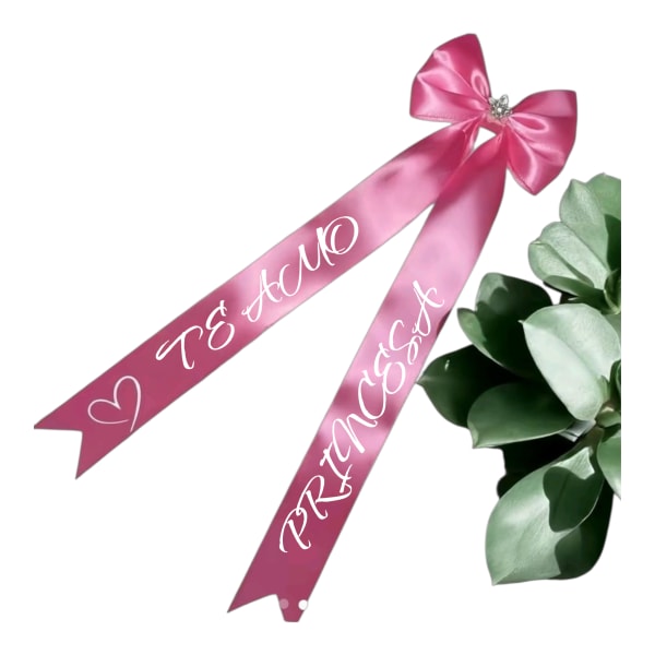 Te Amo Princesa Ribbon