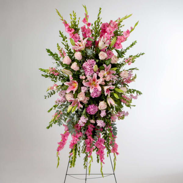 Pink Standing Spray