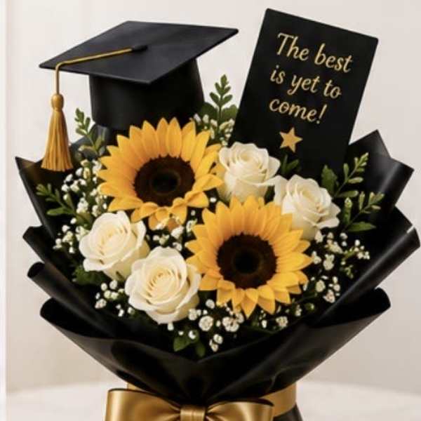 Flowers Bouquet Graduate