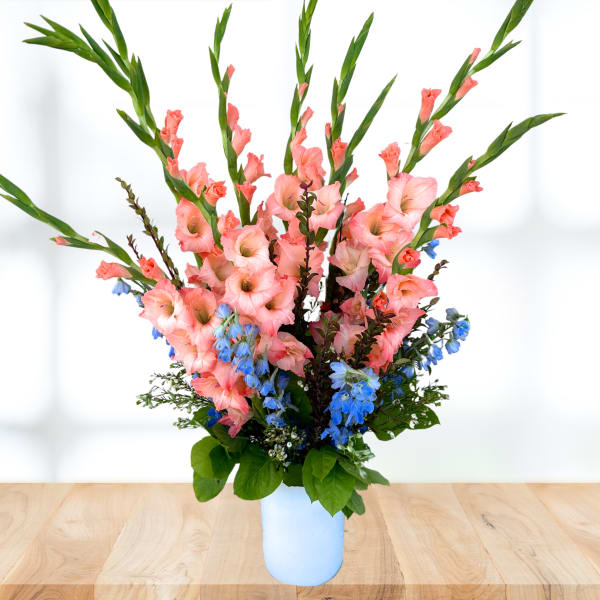Arreglo de gladiolas para Smithtown New York
