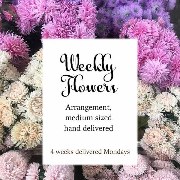 Weekly flowers