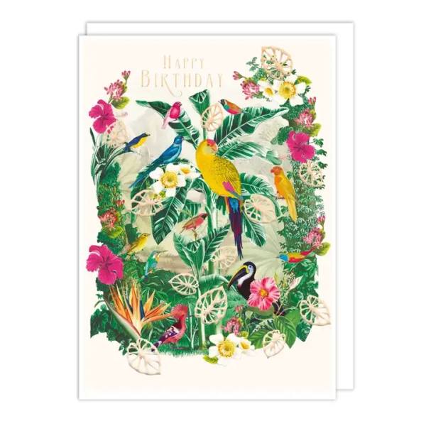 Birds birthday card