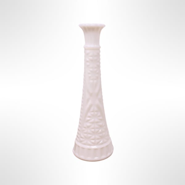 Vintage Milk Glass Bud Vase