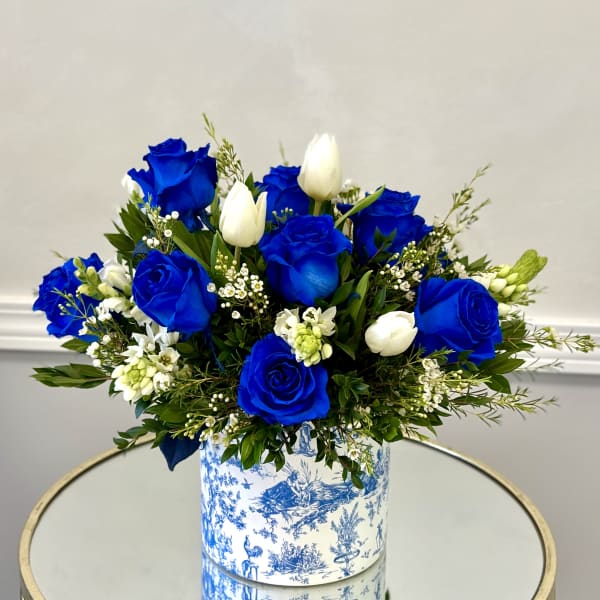 Royal Blue By VLM Flowers