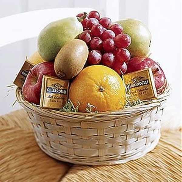 Fruit and Chocolate Basket