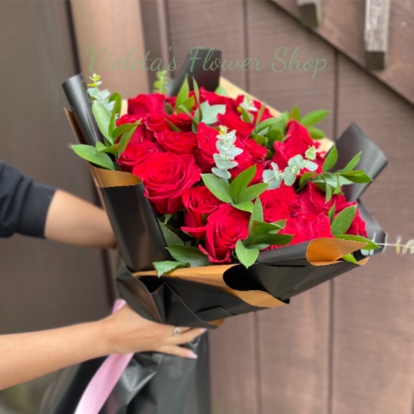 Bouquet of Explorer Roses