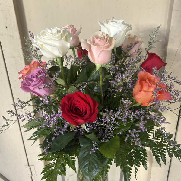 Colorful Mixed Roses