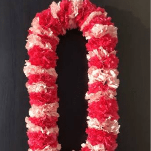 Double Carnation Lei
