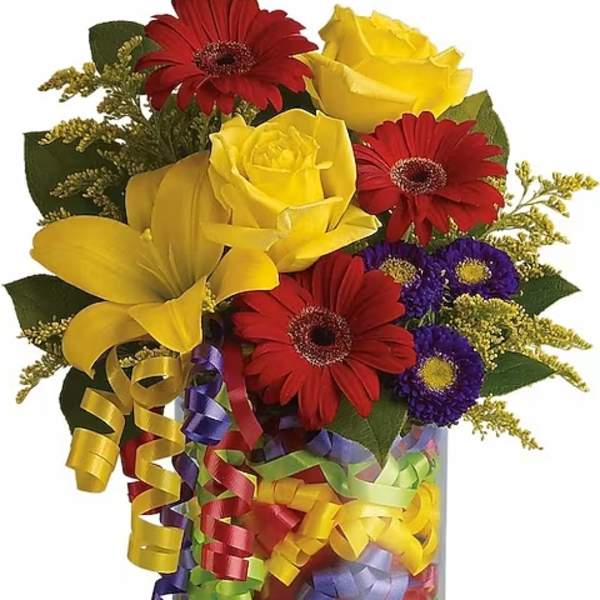 Birthday Ribbon Bouquet