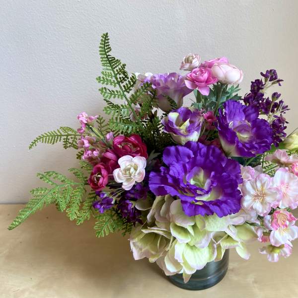 Lovely Lady - Silk Floral Arrangement