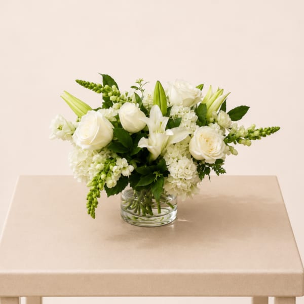 The Premium White Arrangement