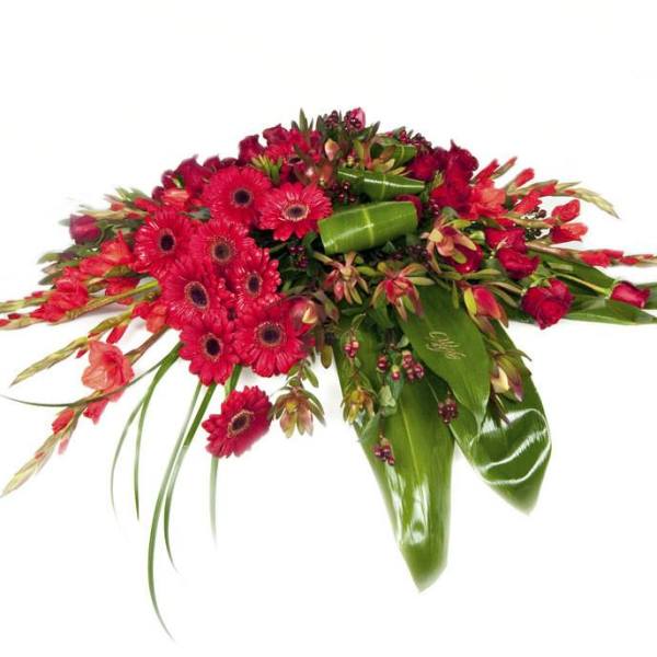 Casket Spray Red