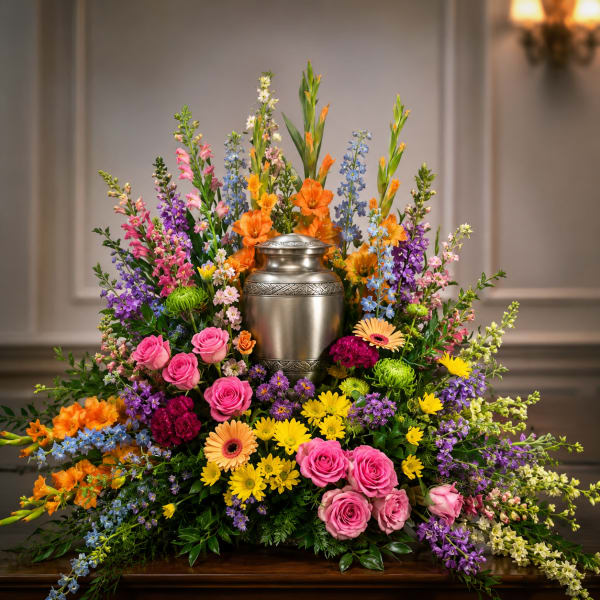Igo’s Garden of Remembrance Cremation Wreath