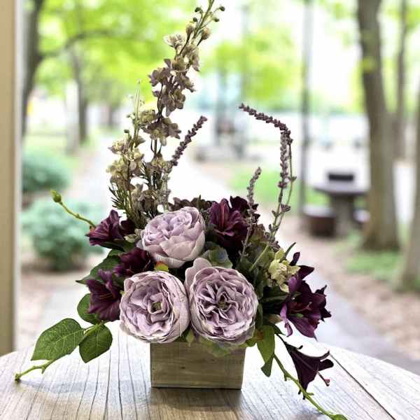Lavender Serenade Silk Design