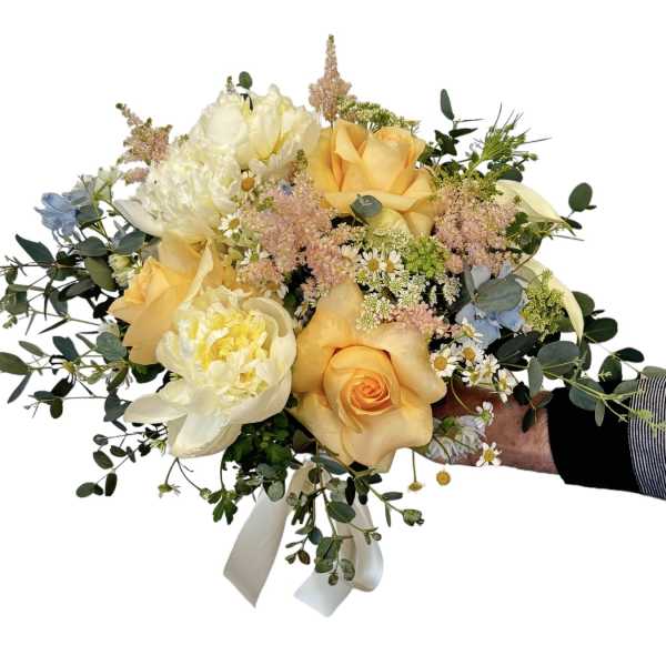 Spring Colors Wedding Bouquet