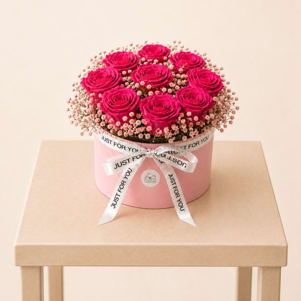 Preserved Roses in a Box