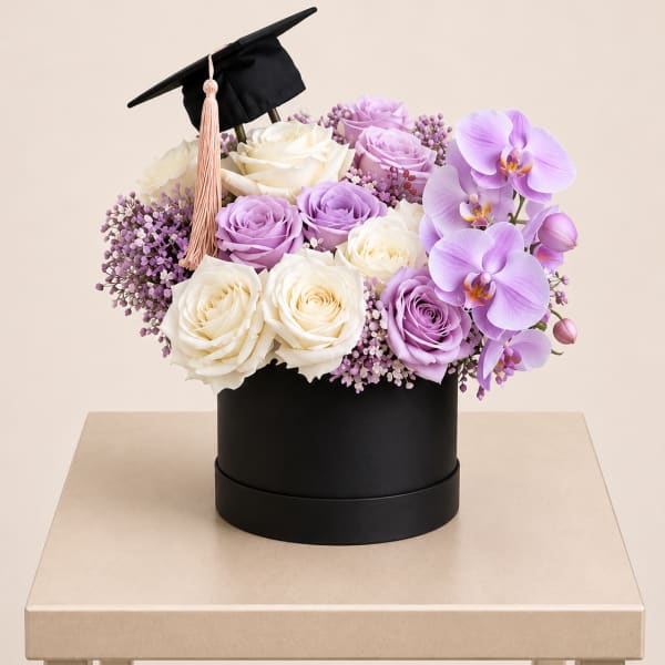 Lavender Graduation Luxe – Black Box