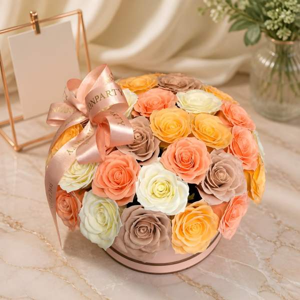 Citrus charm ( ARTIFICIAL soap roses )