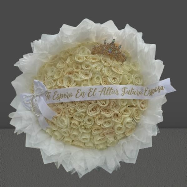 Mother's Day Bouquet - White Snow!