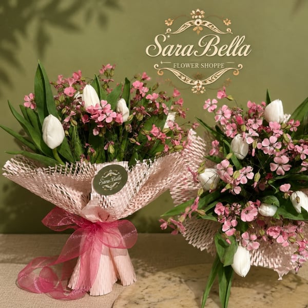 Blush Tulip Bouquet