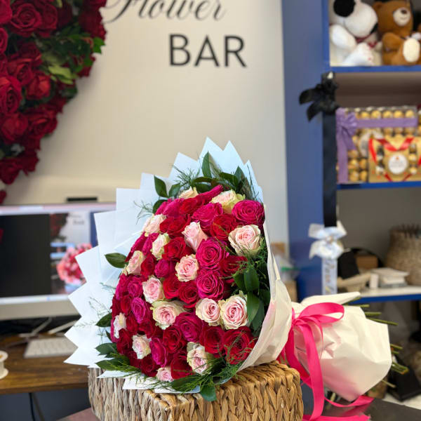 Ramo de 60 rosas