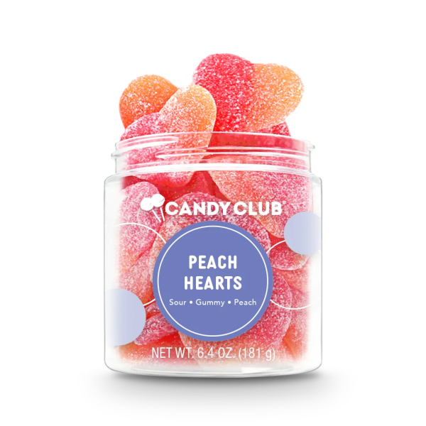 Peach Hearts (by Candy Club)