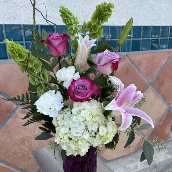 Amethyst bouquet