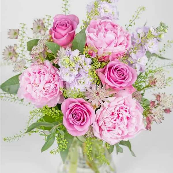 Peony splash of water Bouquet