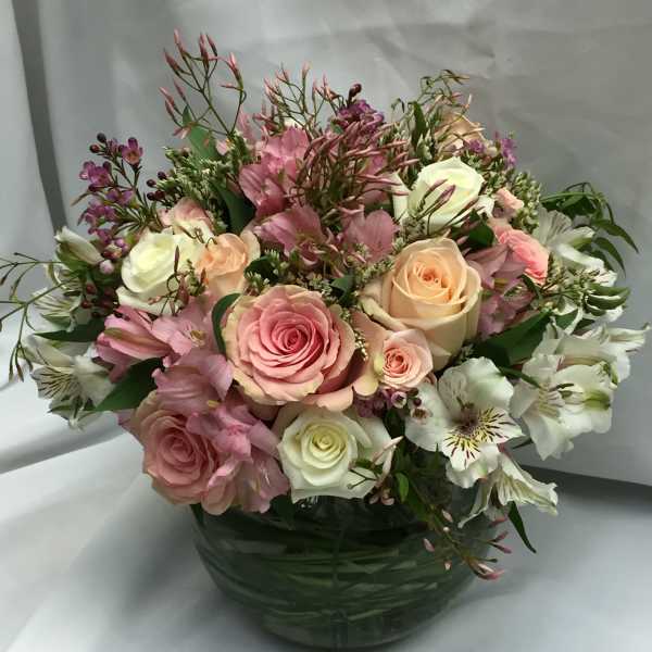 Pastel Pink Bowl of Beauty