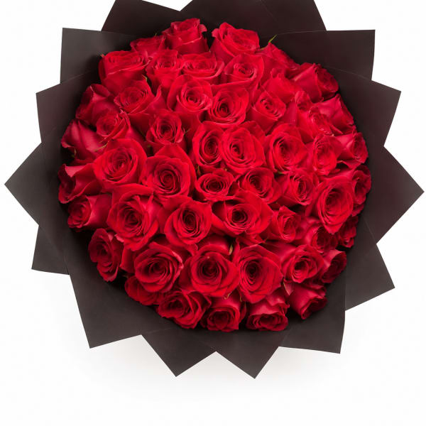 RED ROSES BOUQUET (50, 75, 100) “BUCHON”