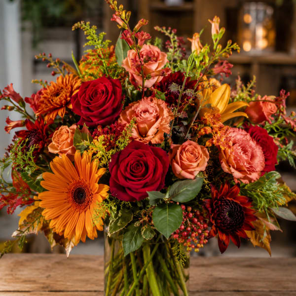 Burst of Autumn Parrish