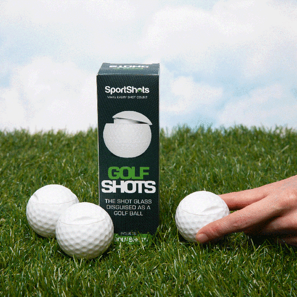 GOLF SHOTS GOLF BALL 3-PACK