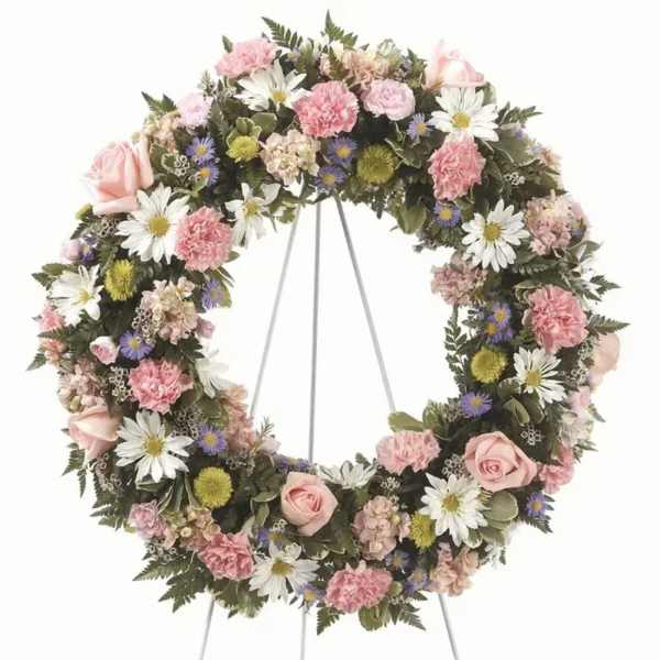 Water Color Wreath