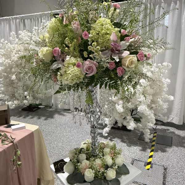 Luxury Elevated Floral Centerpiece