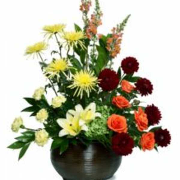 Warm Tones Flower