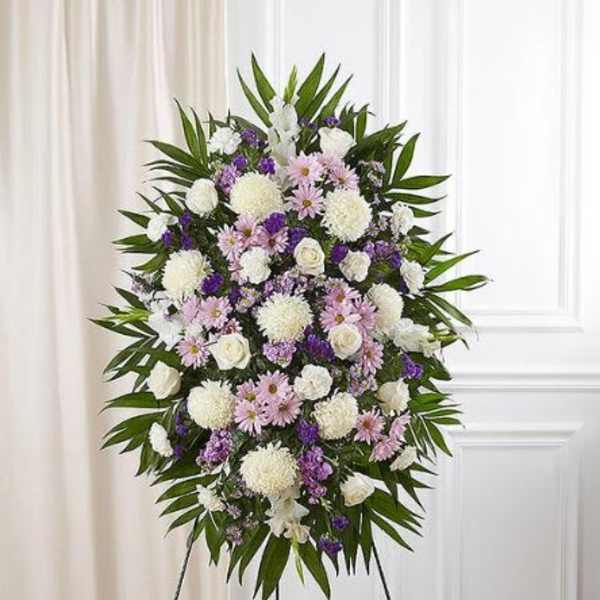 Lavender standing spray