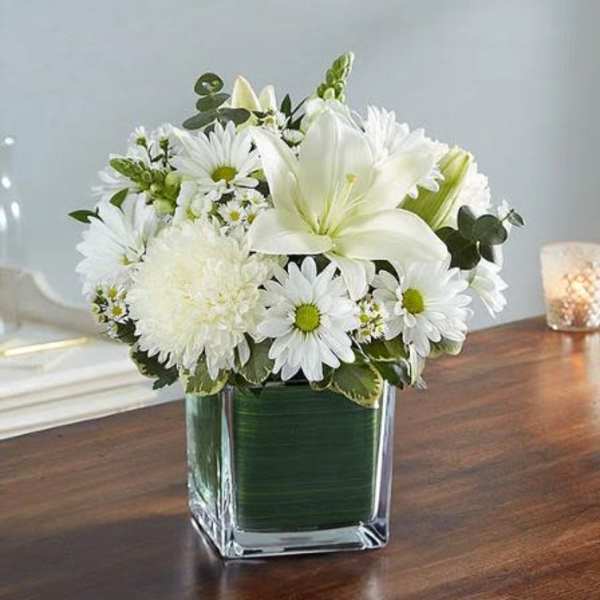 Healing Tears All White Flower