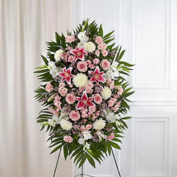 Pink Standing Spray