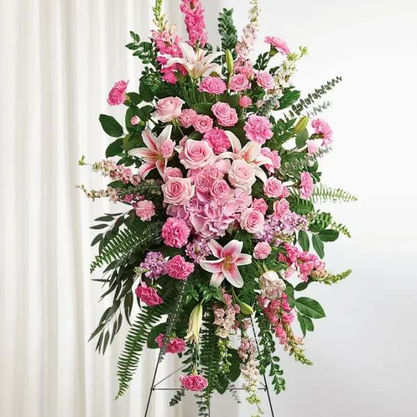 Pink Standing Spray