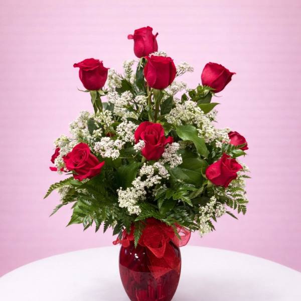 One Dz Red Roses