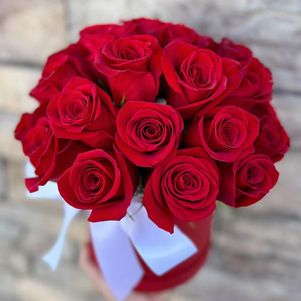PV Rose Hat Box