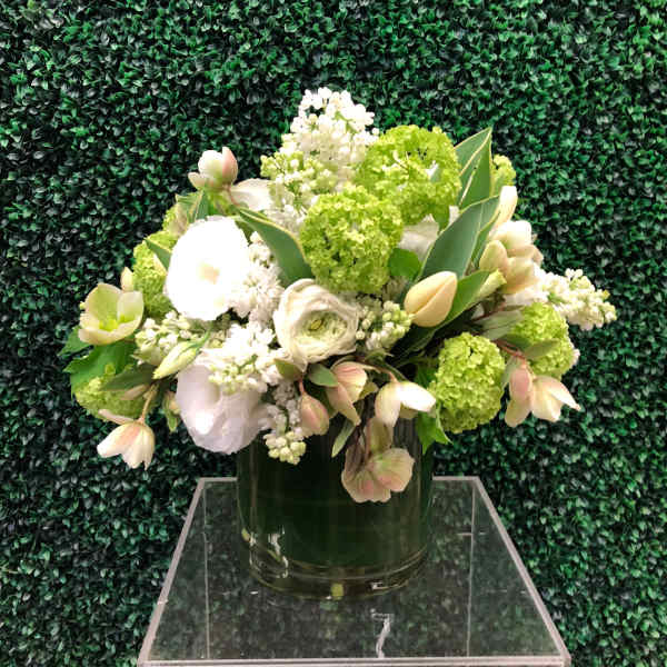 Summery Greens and Whites